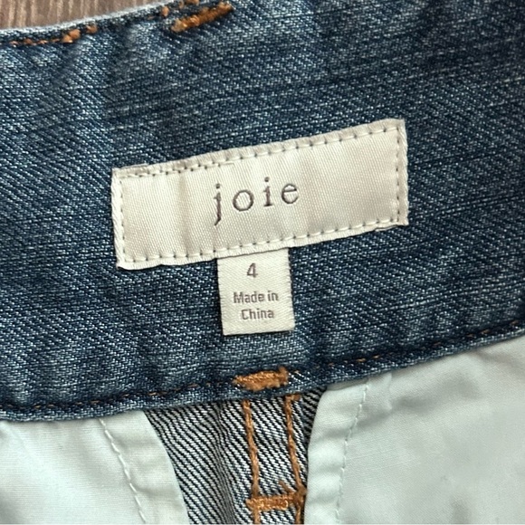 Joie MaryLu Crop Wide Leg Culotte Jeans in Denim Sky Wash Sz 4 *NO BELT* - Picture 7 of 8